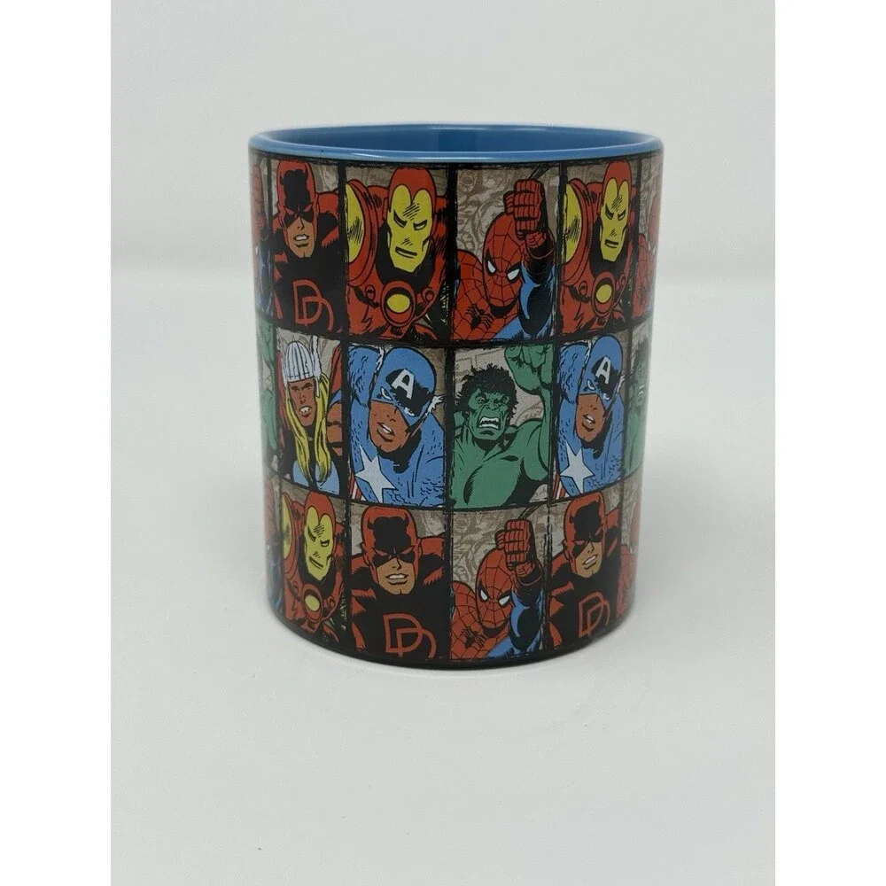 Marvel Comics Character Collage 14oz Ceramic Mug Microwave Safe